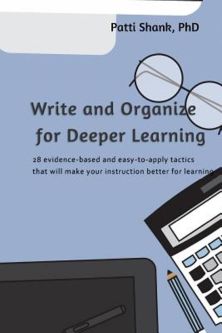 write organize deeper learning patti shank